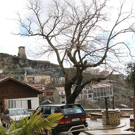 Panorama View Over The Castle And The Old Town Krujë