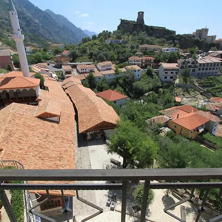 Panorama View On The Castle And The Old Town Kruje